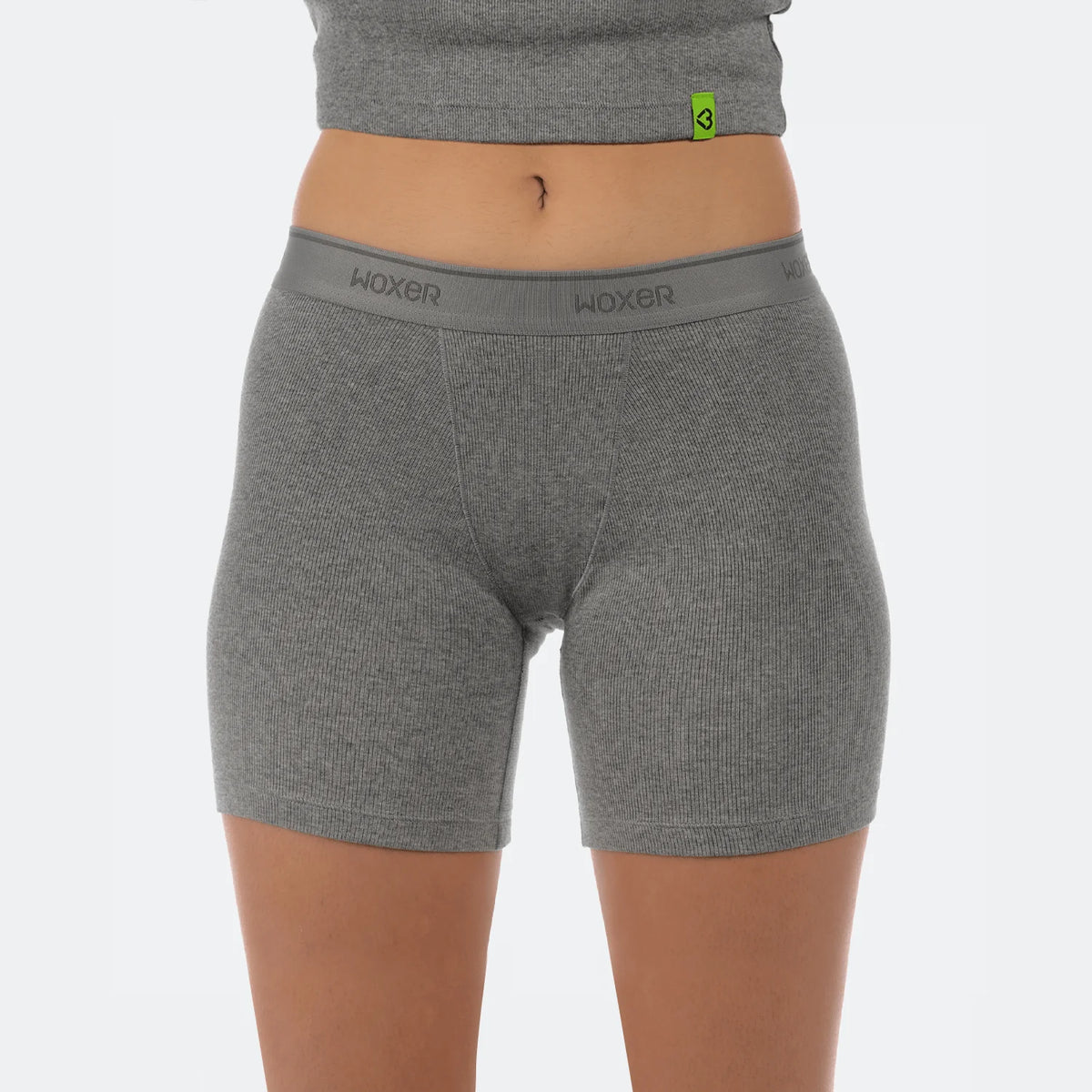 Baller Rib Heather Grey