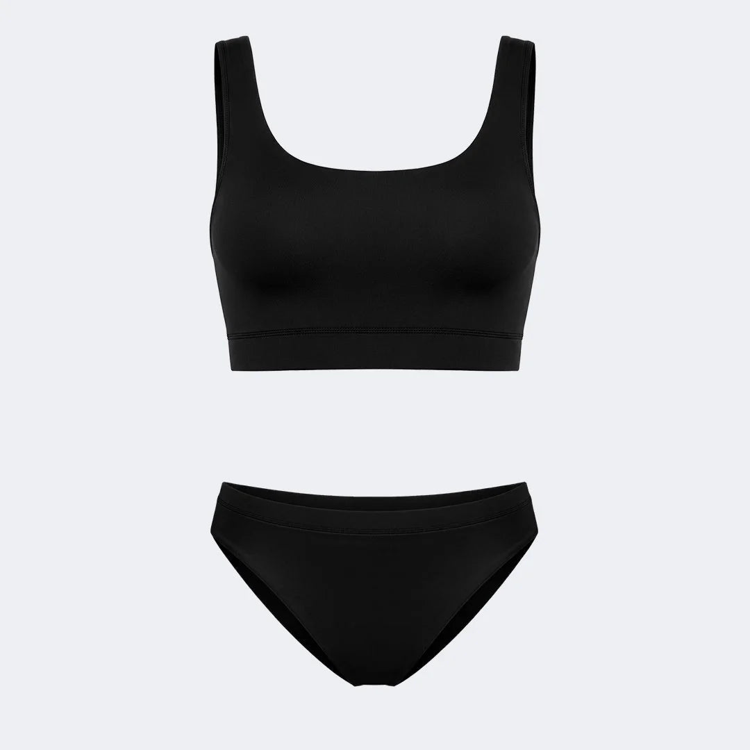 Swim Set Bikini Boss Jet Black
